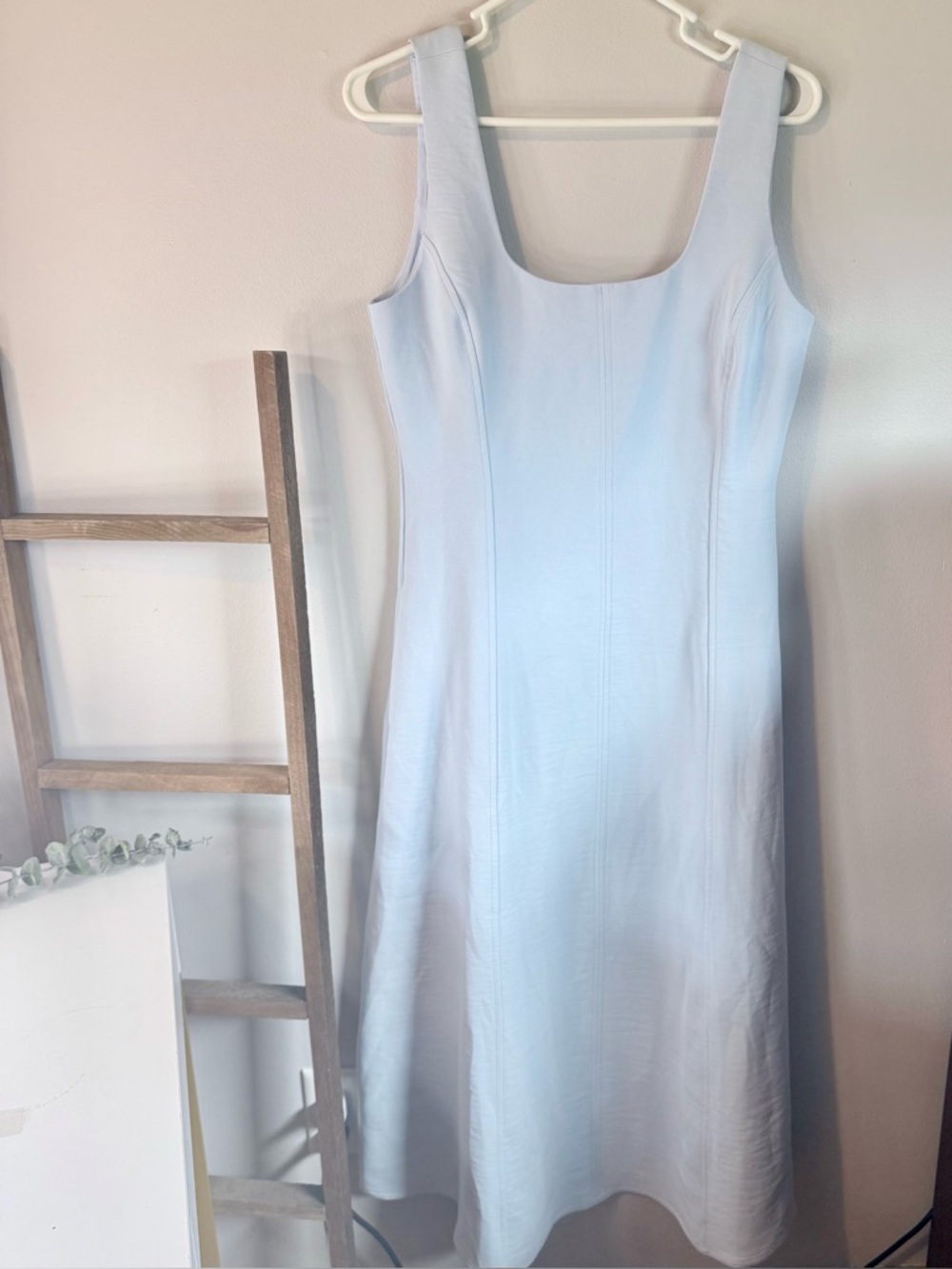 Joie Light Blue Sleeveless Midi Dress